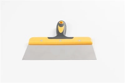 Heavy-Duty Stainless Steel Putty Scraper with Comfort Grip Handle