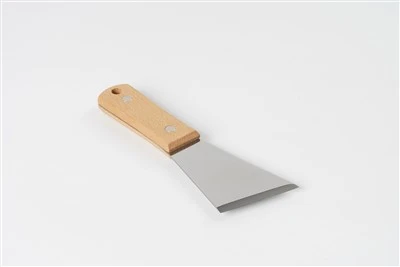 Thick Blade Scraper with Wood Handle